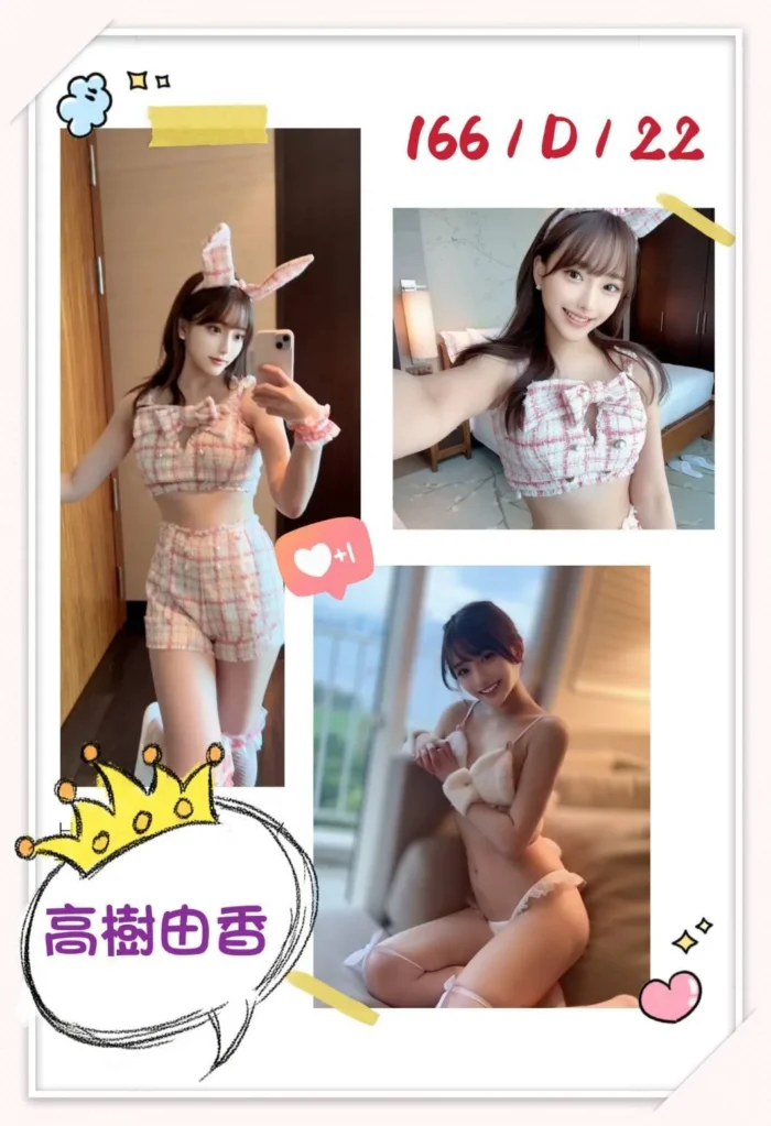台北外送茶:高樹由香 166/D/22Y